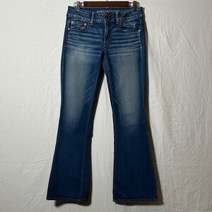 American Eagle Outfitters Dark Blue Flare Jeans
